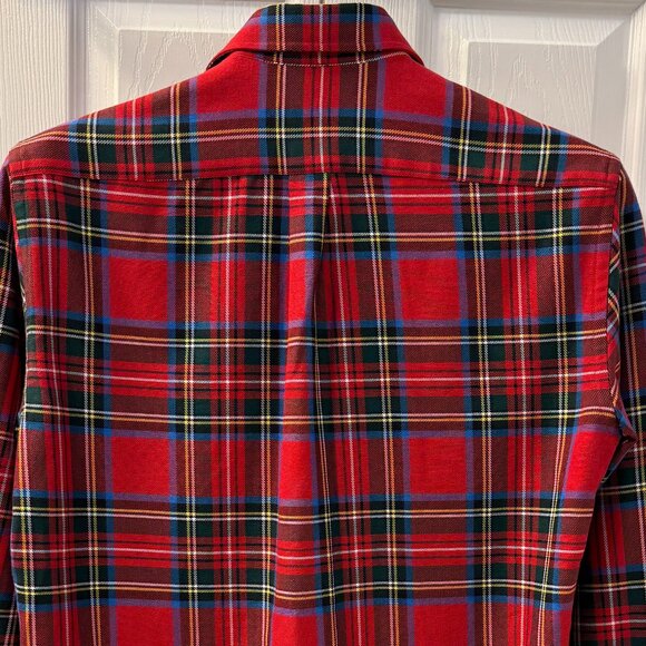 J.Mclaughlin Dobson Colorful Heavy Cotton Shirt Size Medium - Picture 6 of 8